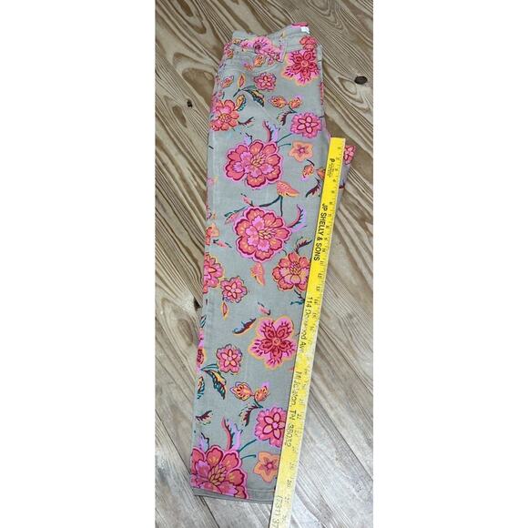 Jones New York Soho Ankle Jeans Size 6 Floral Secret Slimming Features Slim Leg - Picture 7 of 7